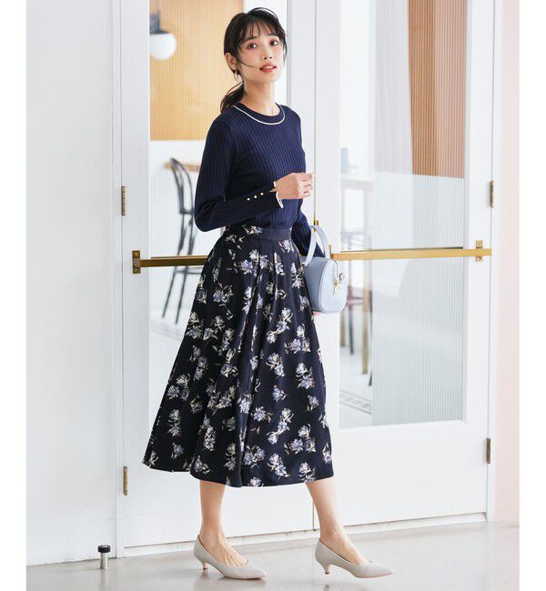 ANY SIS「ラインポイント ニット」|ニット・セーター|