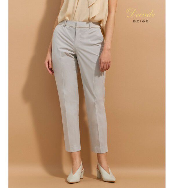 BEIGE,「AUDREY / クロップドパンツ」|その他|L.Gray