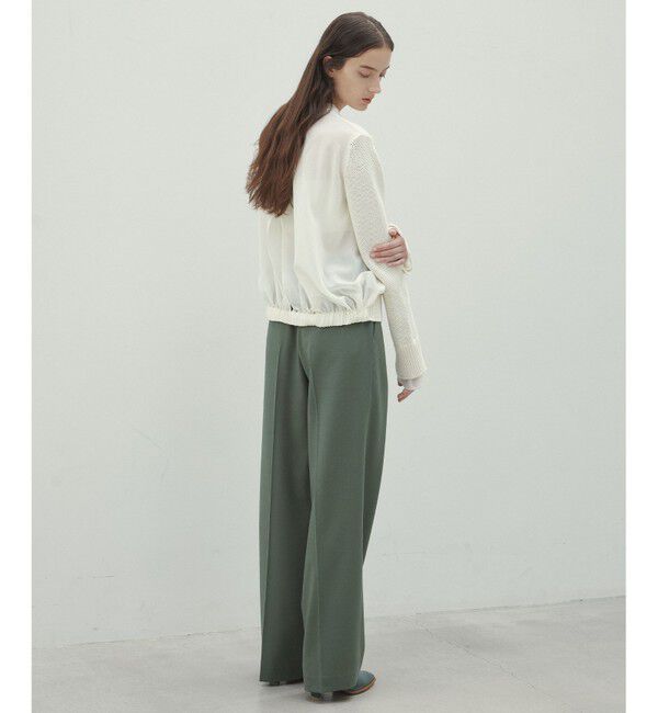 BEIGE,「【洗える・CLUEL 4月号掲載】COMFREY / オーガニックコットンクルーネックニット」|ニット・セーター|