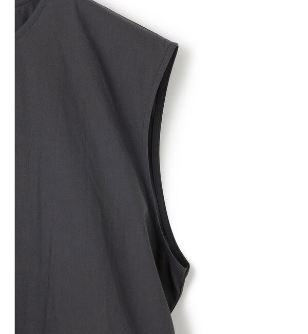 BEIGE,「【洗える・GISELe 6月号掲載】MALLOW / バックリボンコットンノースリーブブラウス」|シャツ・ブラウス|