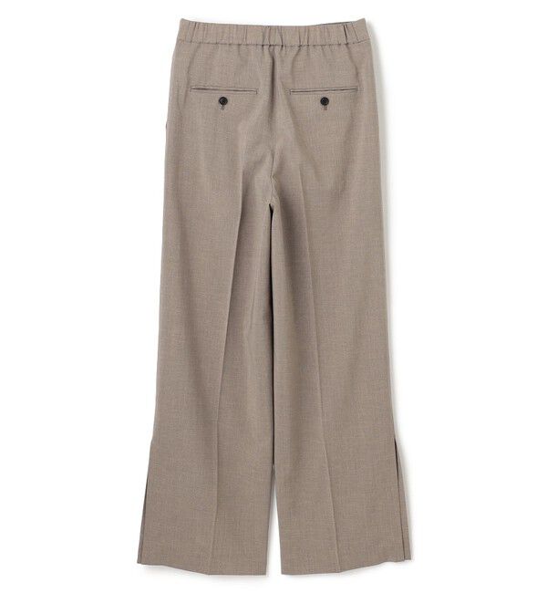 BEIGE,「【洗える/接触冷感/速乾/UVケア対応】BATEAU / イージーウエストサイドスリットタックパンツ」|その他|