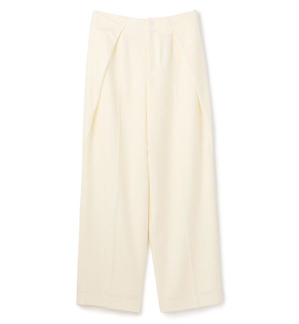 BEIGE,「【Precious掲載】TERNES / 変形タックウールワイドパンツ」|その他|