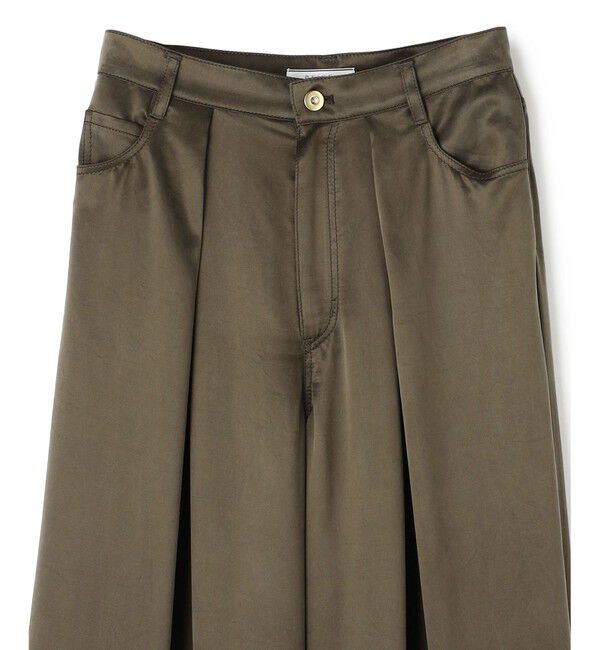 BEIGE,「FRANKLIN / ドレープタックワイドパンツ」|その他|