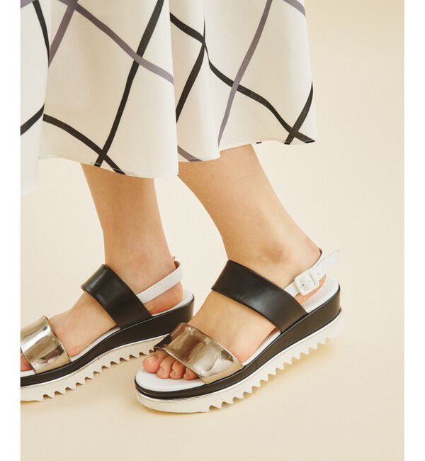  「Luca Grossi配色サンダル」|サンダル|