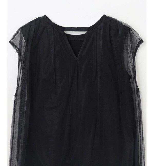 GRACE CONTINENTAL「チュールシアーカットトップ」|Tシャツ・カットソー|