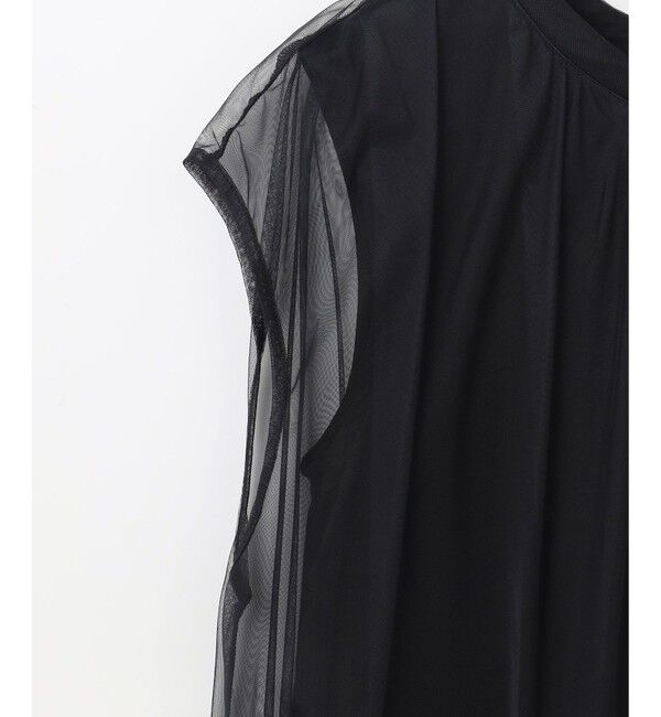 GRACE CONTINENTAL「チュールシアーカットトップ」|Tシャツ・カットソー|