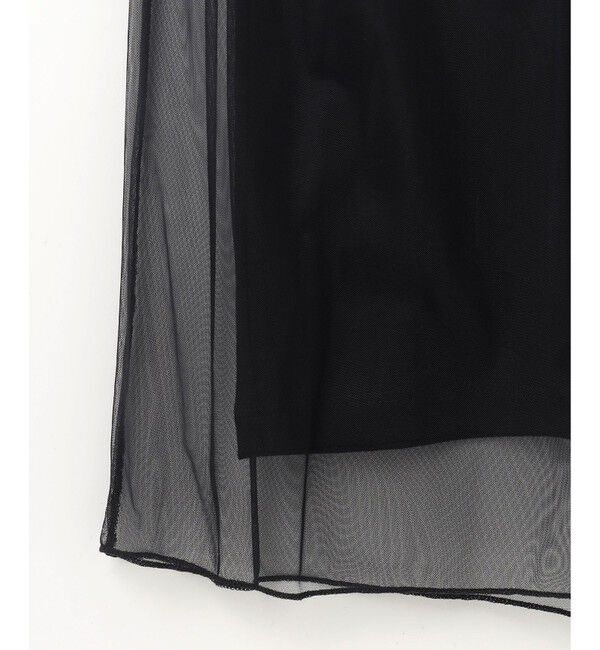 GRACE CONTINENTAL「チュールシアーカットトップ」|Tシャツ・カットソー|