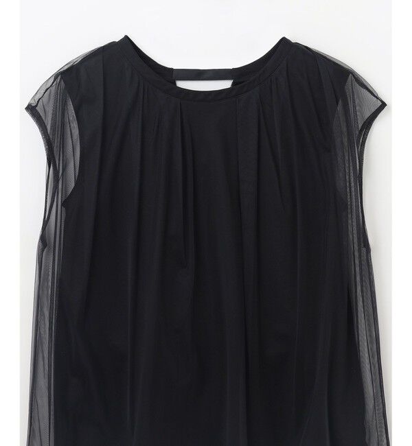 GRACE CONTINENTAL「チュールシアーカットトップ」|Tシャツ・カットソー|