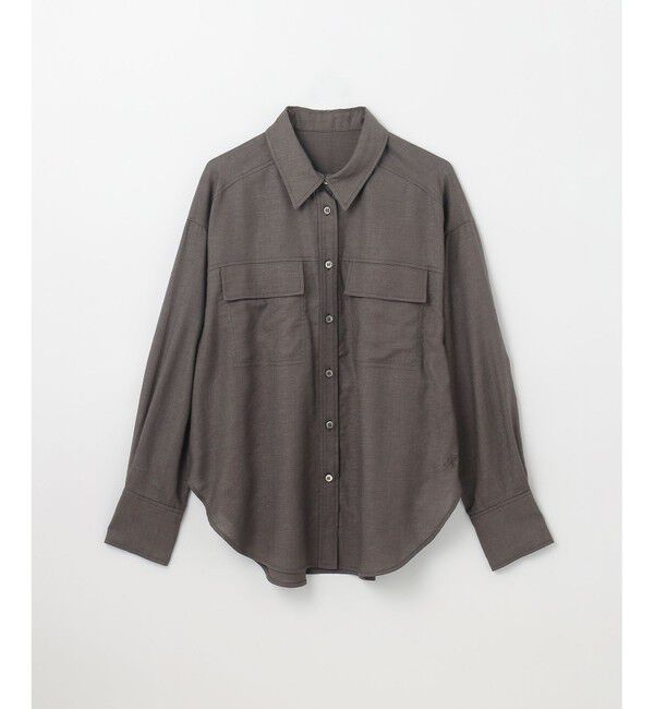 Grace Class「トリアセリネンオーバーシャツ」|シャツ・ブラウス|