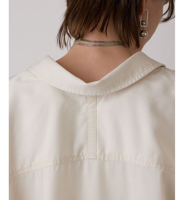 GRACE CONTINENTAL「ハーフスリーブルーズシャツ」|シャツ・ブラウス|