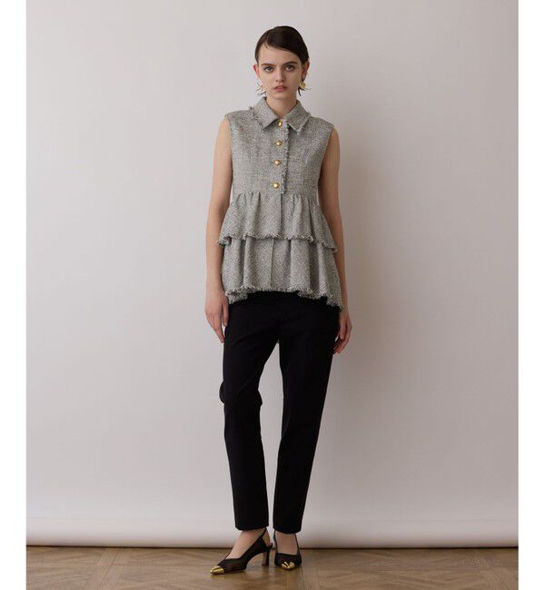 GRACE CONTINENTAL「ストレッチテーパードパンツ」|その他|