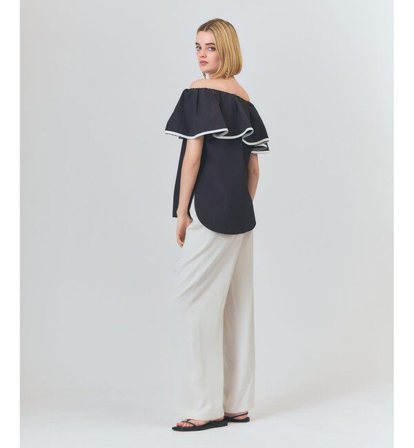 Grace Class「ラッフルトリミングブラウス」|シャツ・ブラウス|