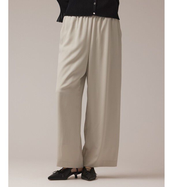 GRACE CONTINENTAL「サテンワイドパンツ」|その他|