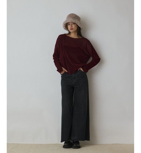 Diagram「フロッキーオーバーカットトップ」|Tシャツ・カットソー|