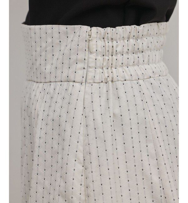 GRACE CONTINENTAL「ラメドットタフタジャガードスカート」|スカート|