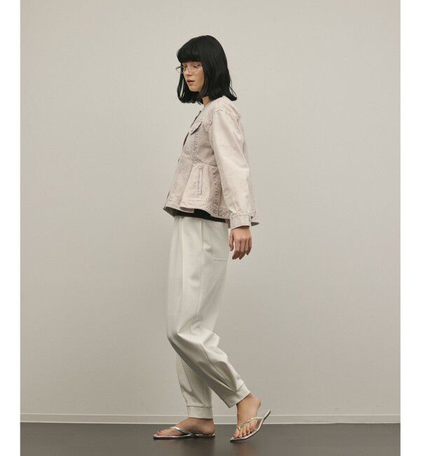 Diagram「ペプラムデニムジャケット」|テーラードジャケット|