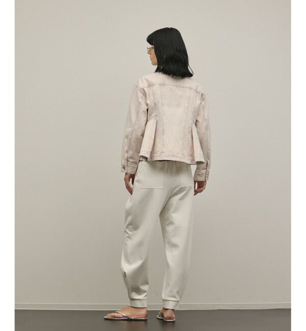 Diagram「ペプラムデニムジャケット」|テーラードジャケット|