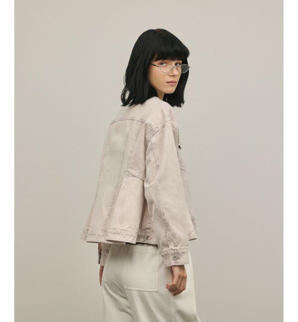 Diagram「ペプラムデニムジャケット」|テーラードジャケット|