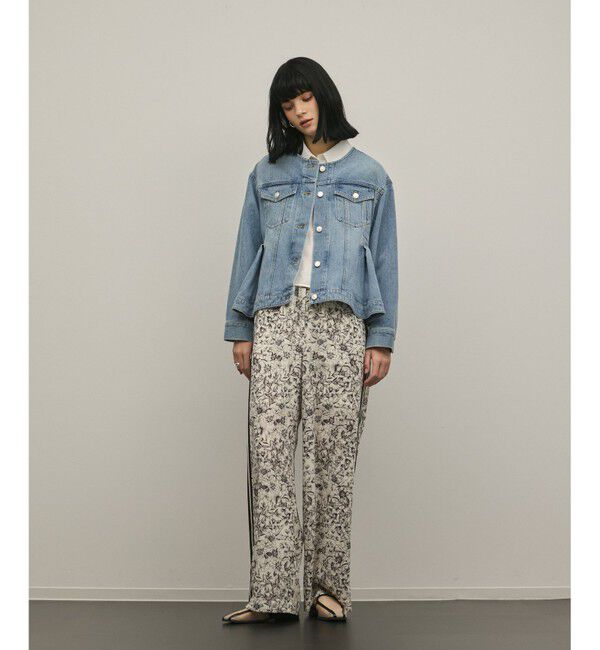 Diagram「ペプラムデニムジャケット」|テーラードジャケット|