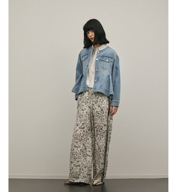 Diagram「ペプラムデニムジャケット」|テーラードジャケット|