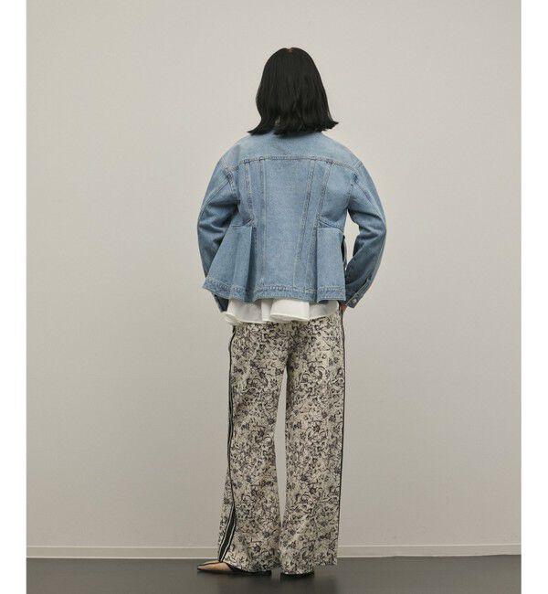 Diagram「ペプラムデニムジャケット」|テーラードジャケット|