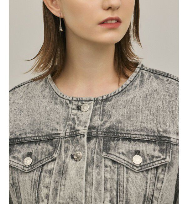 Diagram「ペプラムデニムジャケット」|テーラードジャケット|