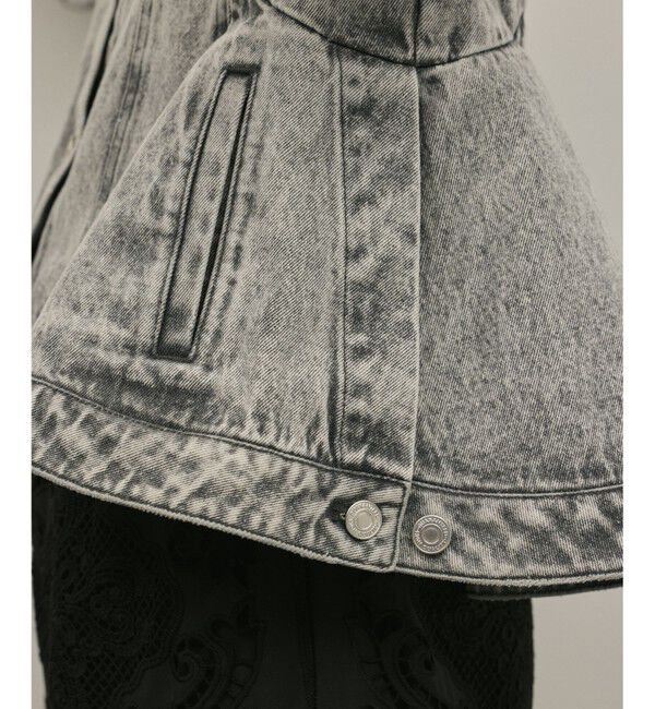 Diagram「ペプラムデニムジャケット」|テーラードジャケット|