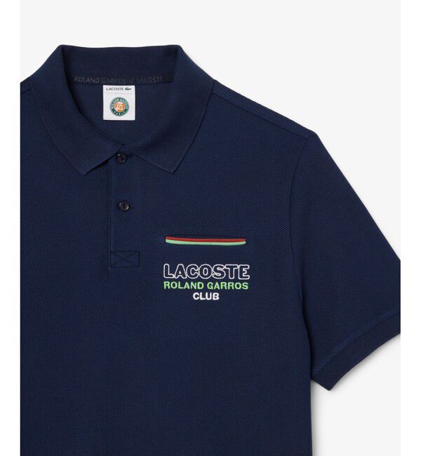LACOSTE「ローラン・ギャロスコラボ アンパイアポロシャツ」|ポロシャツ|