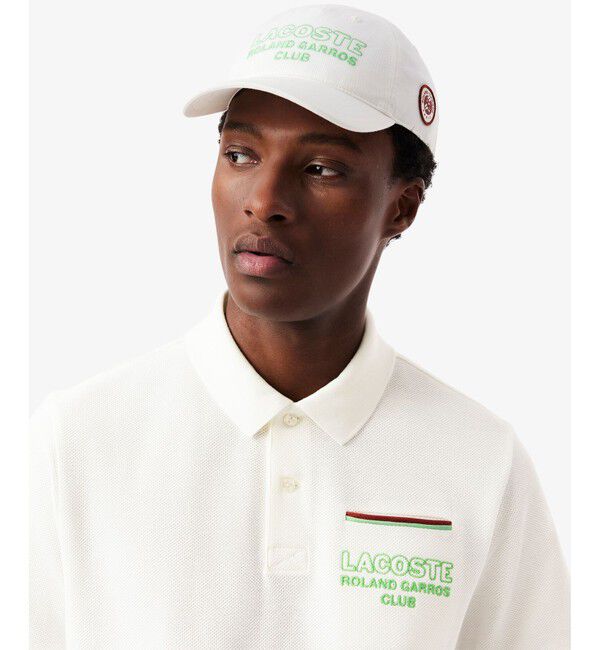 LACOSTE「ローラン・ギャロスコラボ アンパイアポロシャツ」|ポロシャツ|