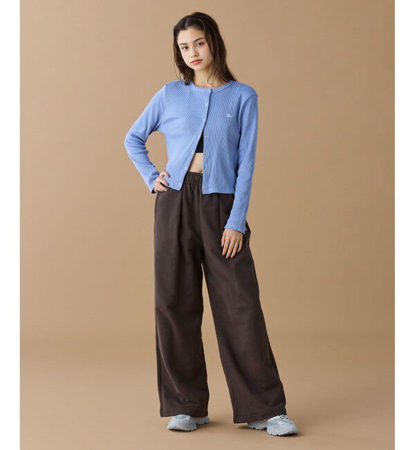 LACOSTE「リブジャージカーディガン」|カーディガン|