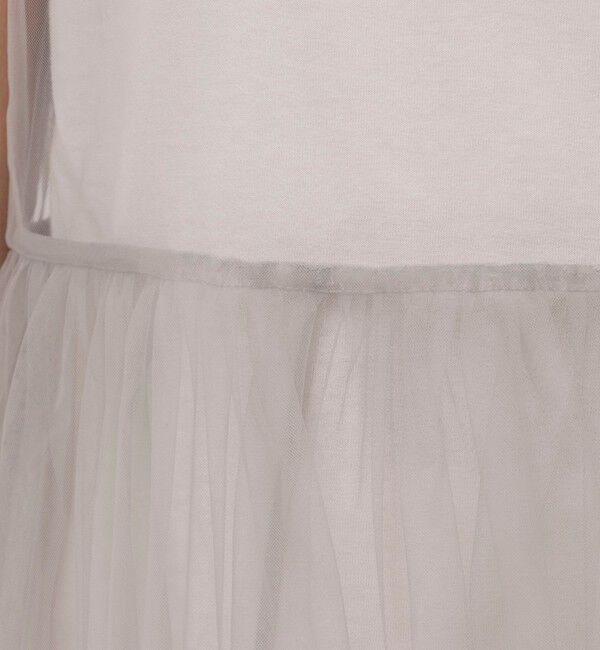 NOLLEY'S「2WAYチュール ノースリーブブラウス」|シャツ・ブラウス|