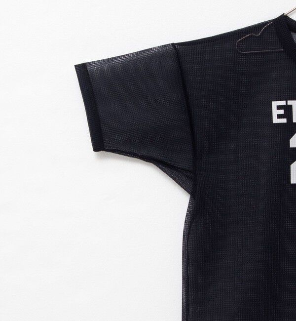 Rie Miller「ダンボールメッシュプリントTシャツ」|Tシャツ・カットソー|