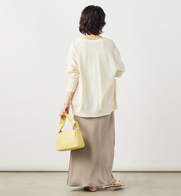 NOLLEY'S sophi「【新色追加】《手洗い可能》マルチファンクションVネックカーディガン」|カーディガン|