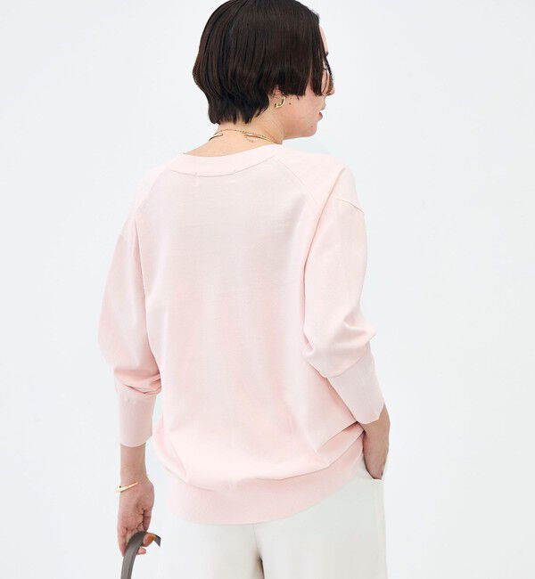 NOLLEY'S sophi「【新色追加】《手洗い可能》マルチファンクションVネックカーディガン」|カーディガン|