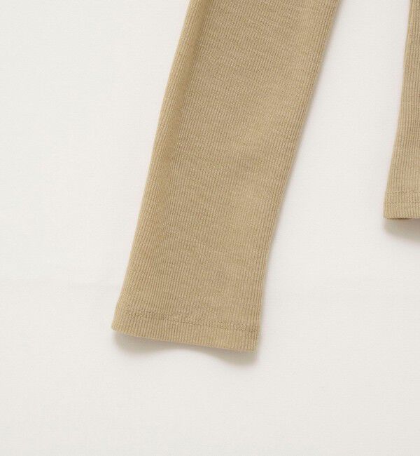 MAQWEL「【MAQWEL/マクウェル】ウォッシャブルレイヤードドレープロンＴ」|Tシャツ・カットソー|