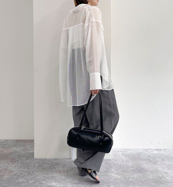 fredy emue「メッシュ切替シャツ」|シャツ・ブラウス|