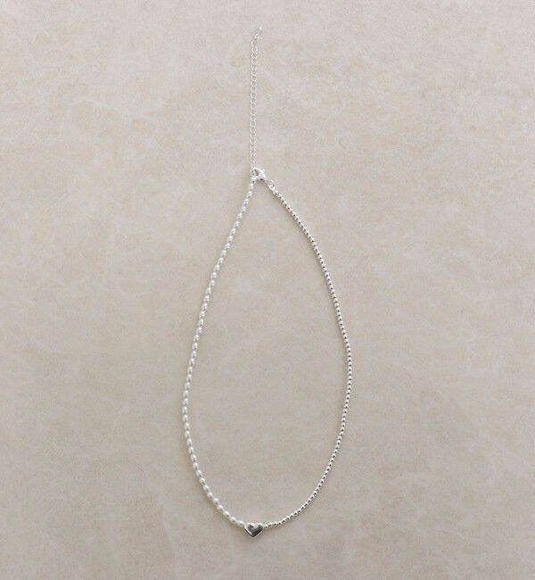 fredy emue「ハートトップバイカラーネックレス」|ネックレス|