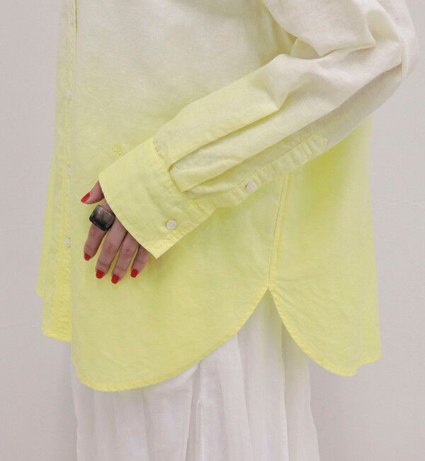 fredy emue「グラデーションリネンシャツ」|シャツ・ブラウス|