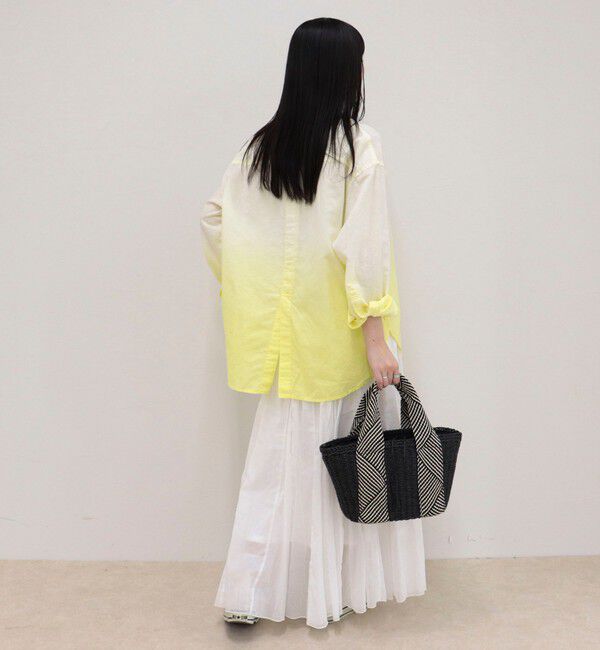 fredy emue「グラデーションリネンシャツ」|シャツ・ブラウス|