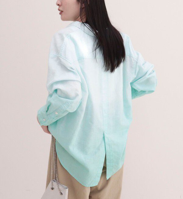 fredy emue「グラデーションリネンシャツ」|シャツ・ブラウス|