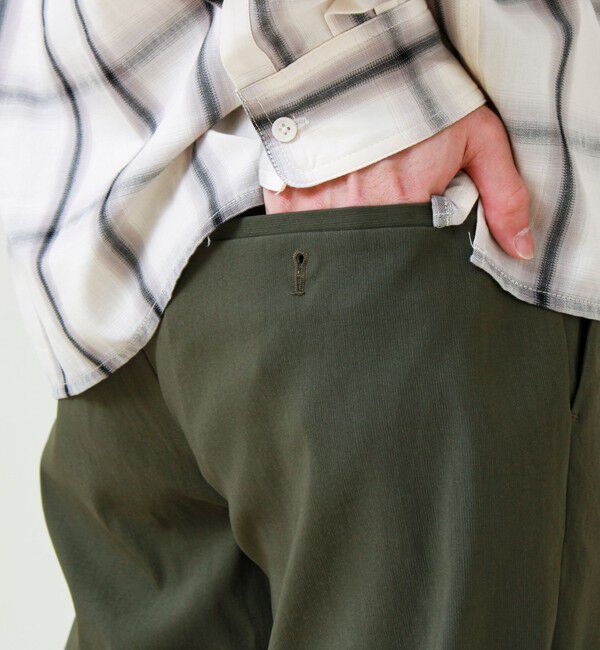 GLOSTER「【快適ストレッチ】Relaxイージーパンツ」|チノ|