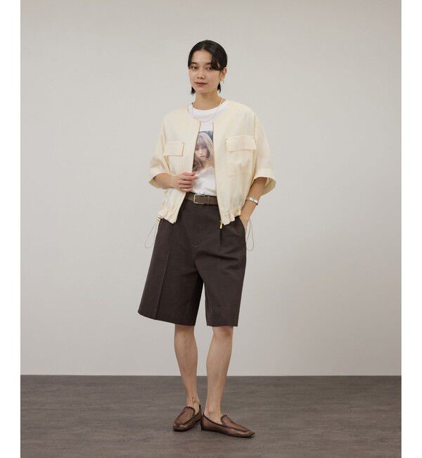 SALON adam et rope'「【COUTURE D'ADAM（クチュール ド アダム）】Jane / Color フォトT」|Tシャツ・カットソー|