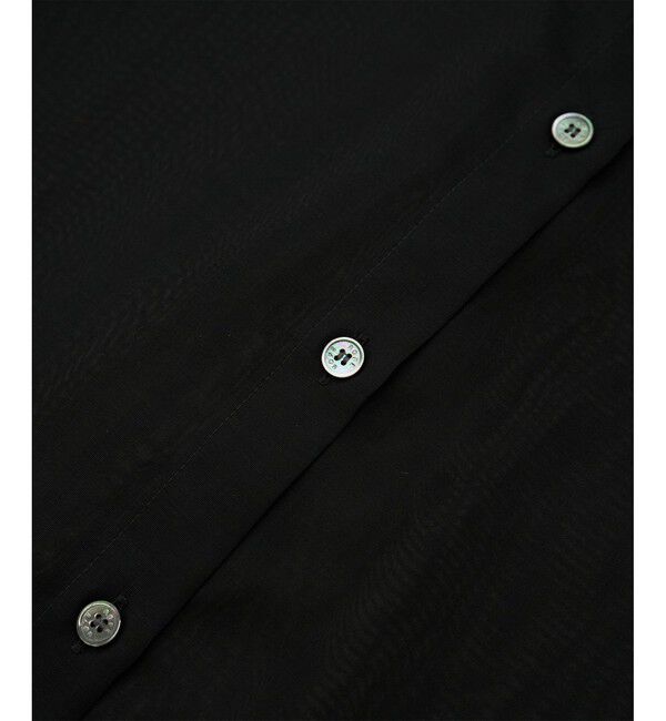 ROPE「【洗える】コットンシアークロップドシャツ」|シャツ・ブラウス|