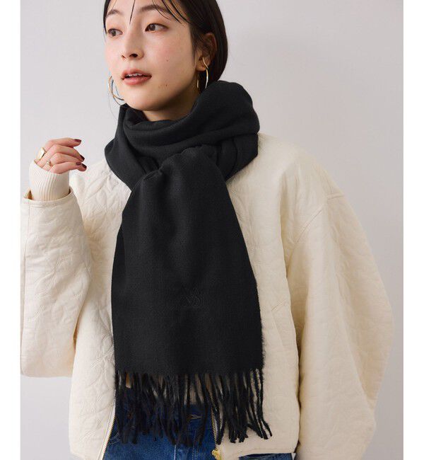 VIS「なめらかタッチ刺繍入りストール」|ストール|