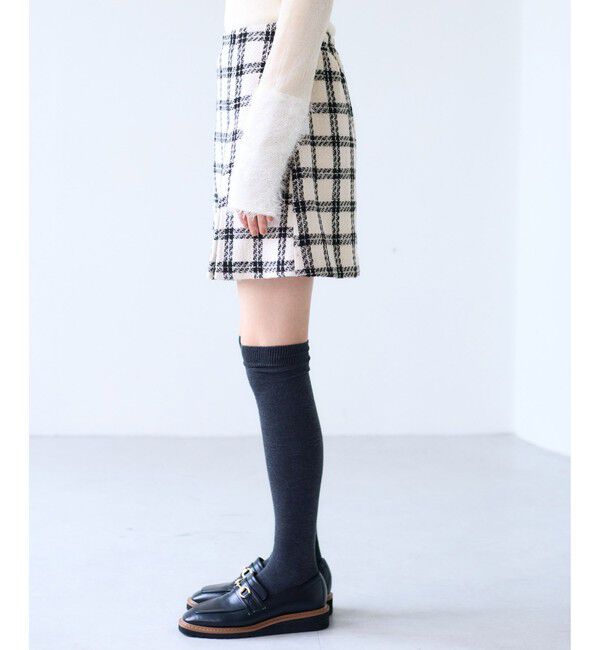 VIS「ロービングチェックミニスカート」|スカート|