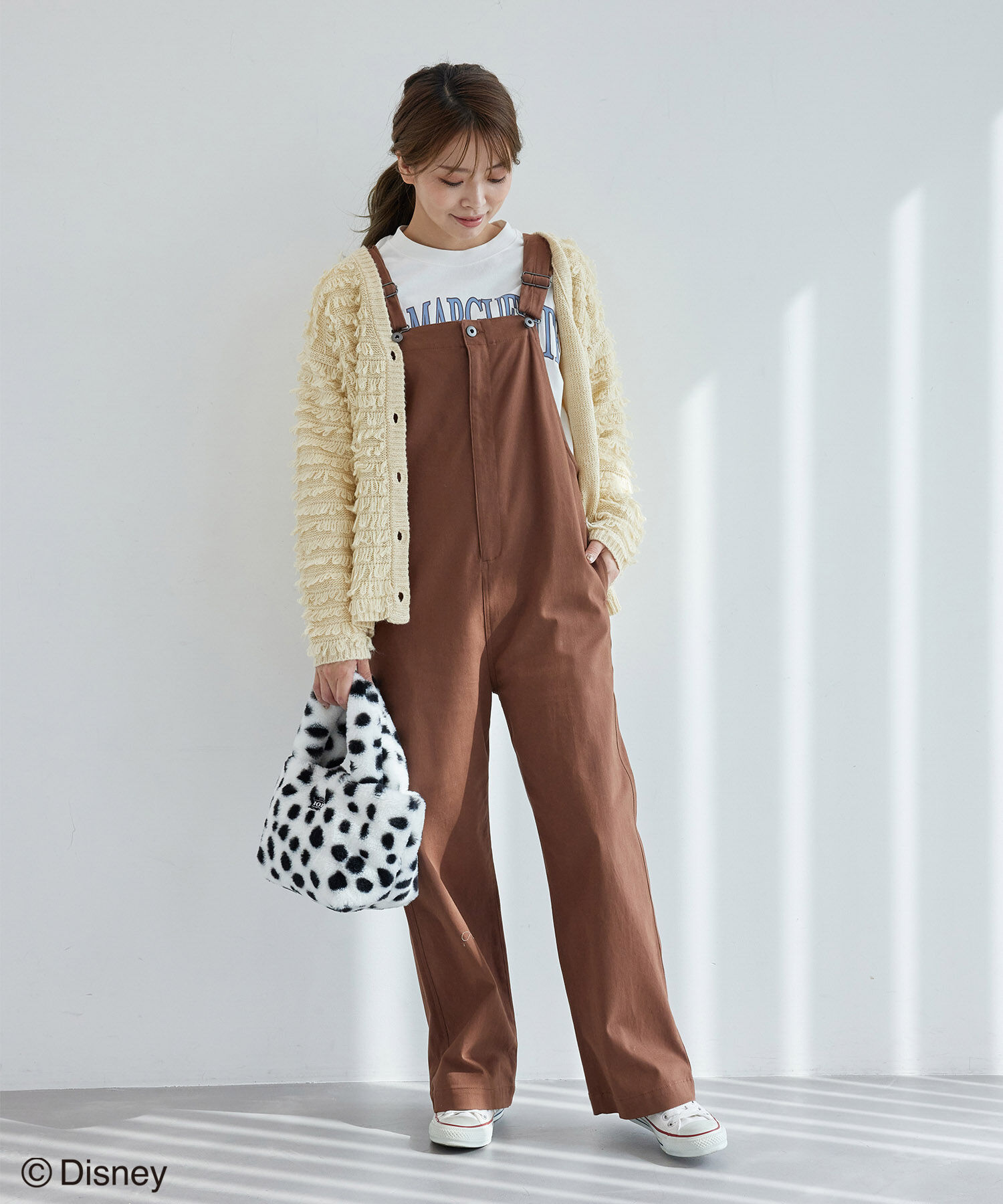 Rope&rsquo;Picnic「【101匹わんちゃん】ループニットカーディガン」|カーディガン|