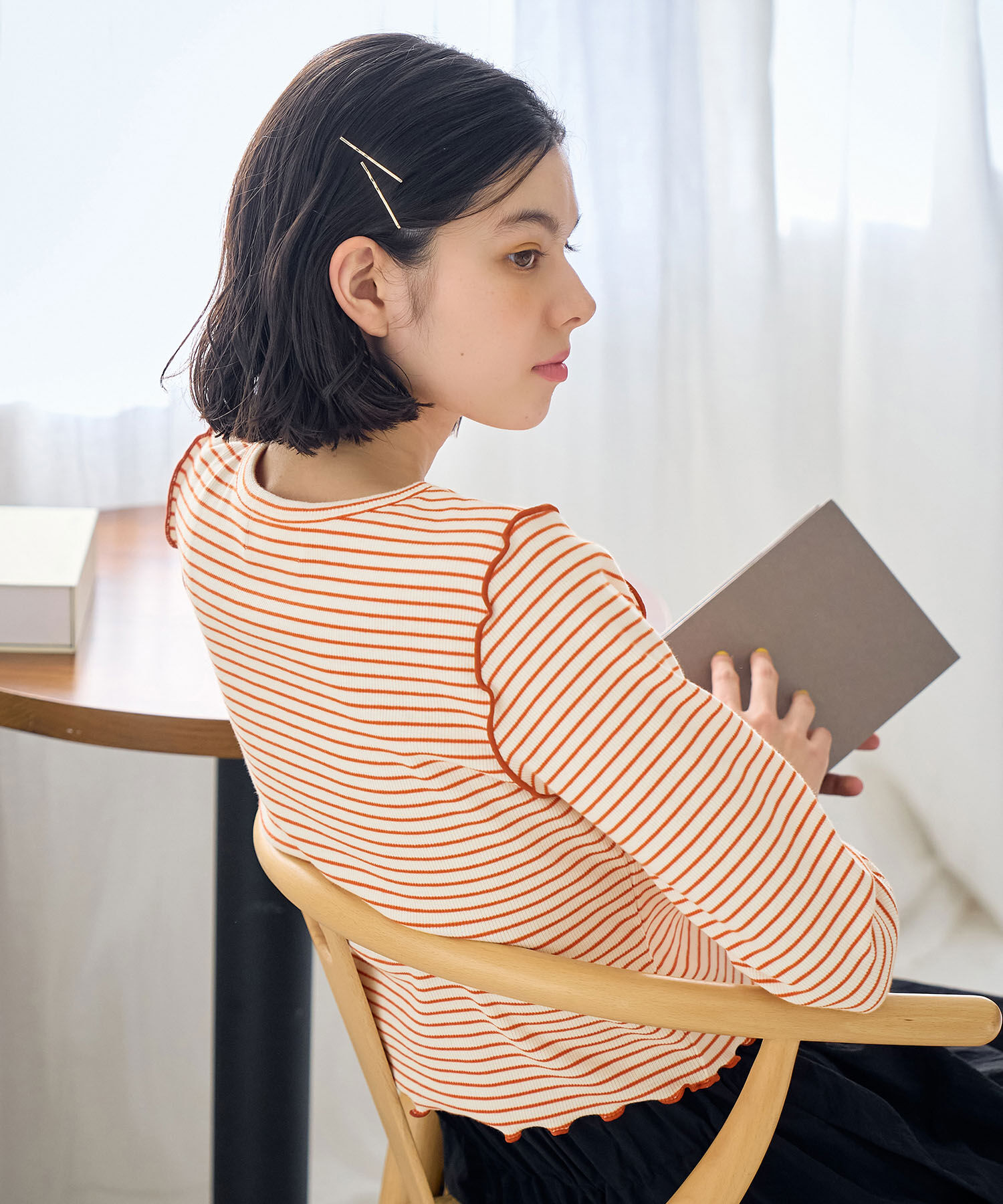 ROPE' PICNIC R「カットメロウトップスカーディガン/リンクコーデ」|カーディガン|