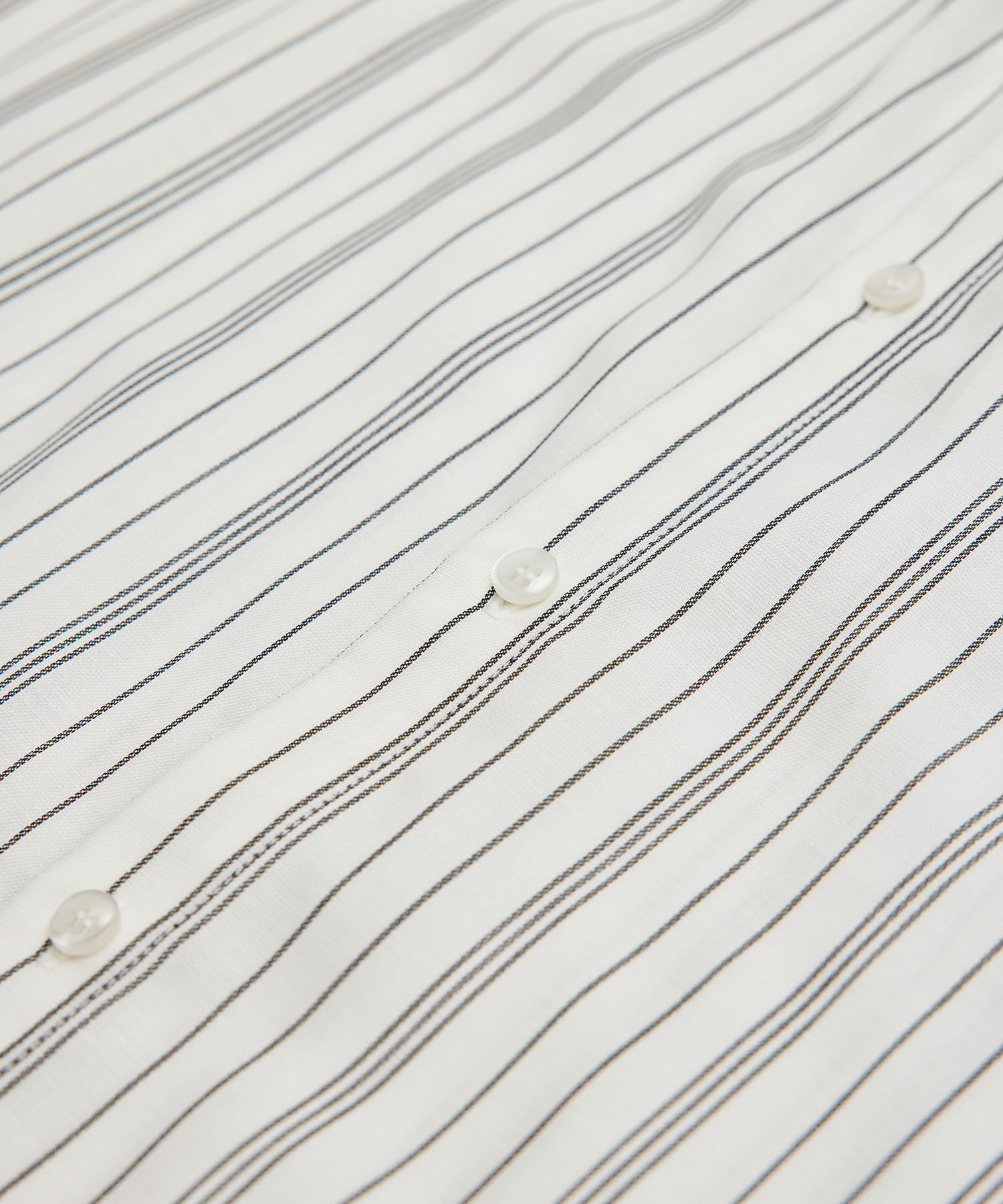 Rope&rsquo;Picnic「麻混スタンドフリルシャツ」|シャツ・ブラウス|