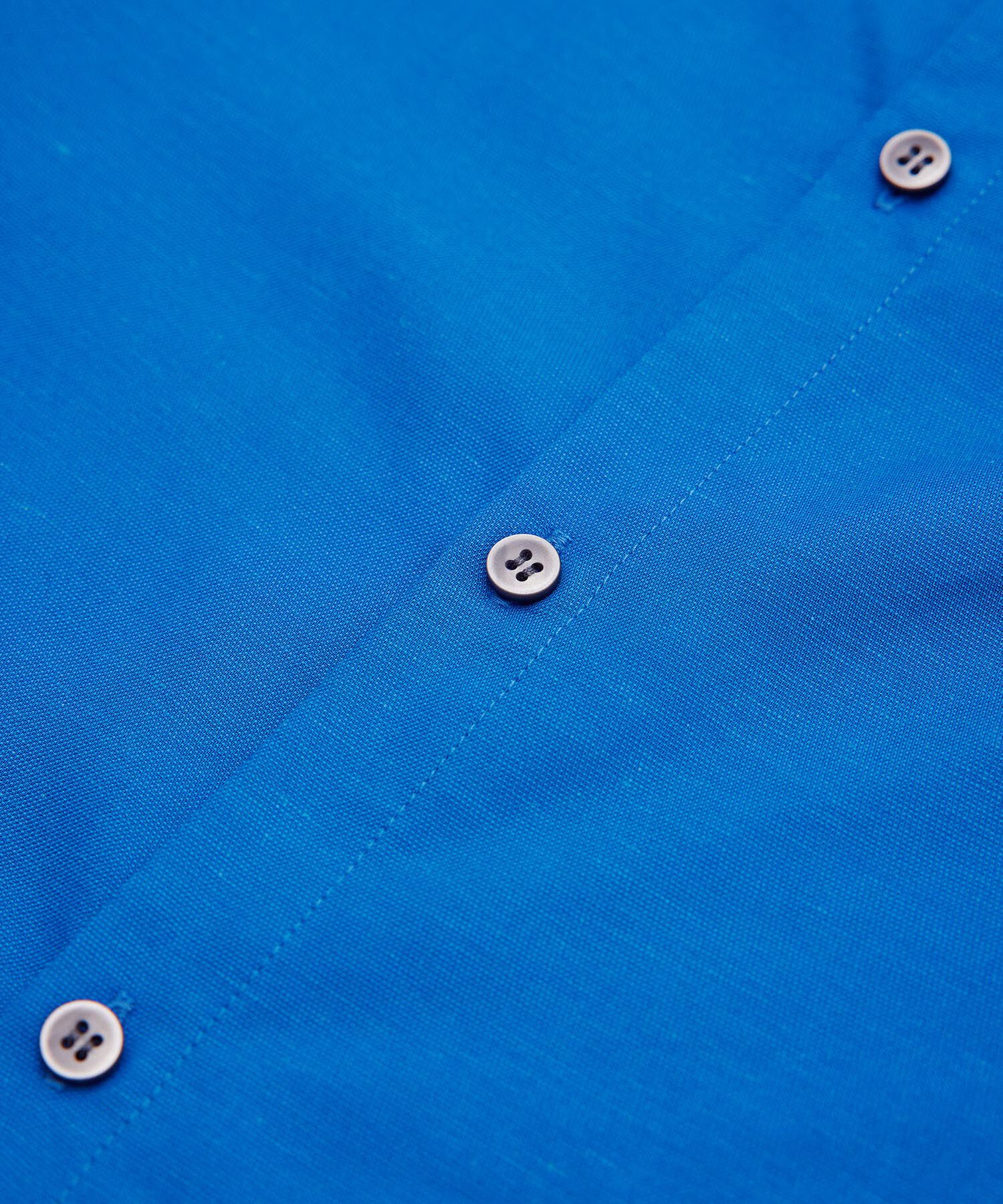 Rope&rsquo;Picnic「麻混スタンドフリルシャツ」|シャツ・ブラウス|