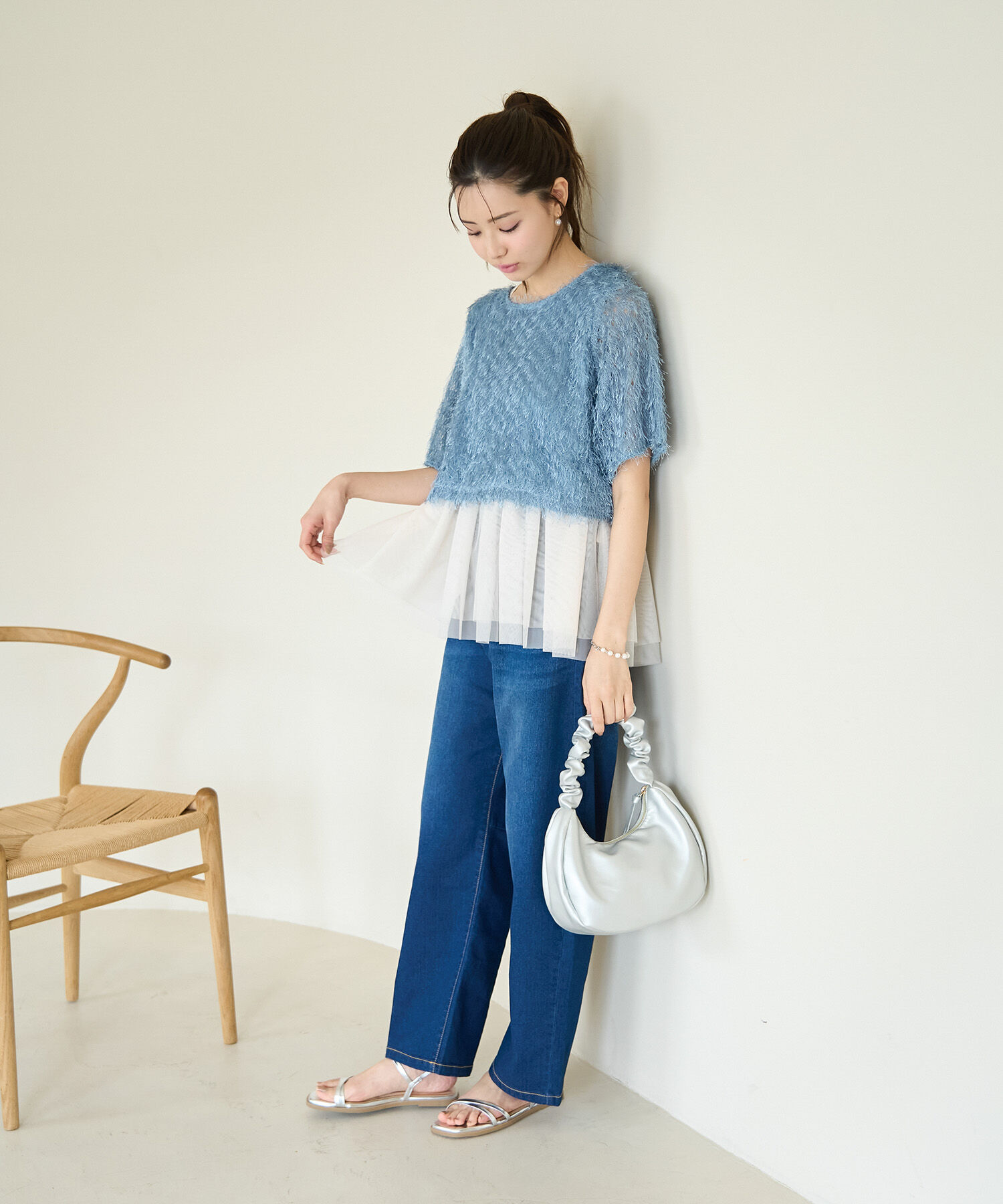 Rope&rsquo;Picnic「フリンジカットトップス」|Tシャツ・カットソー|